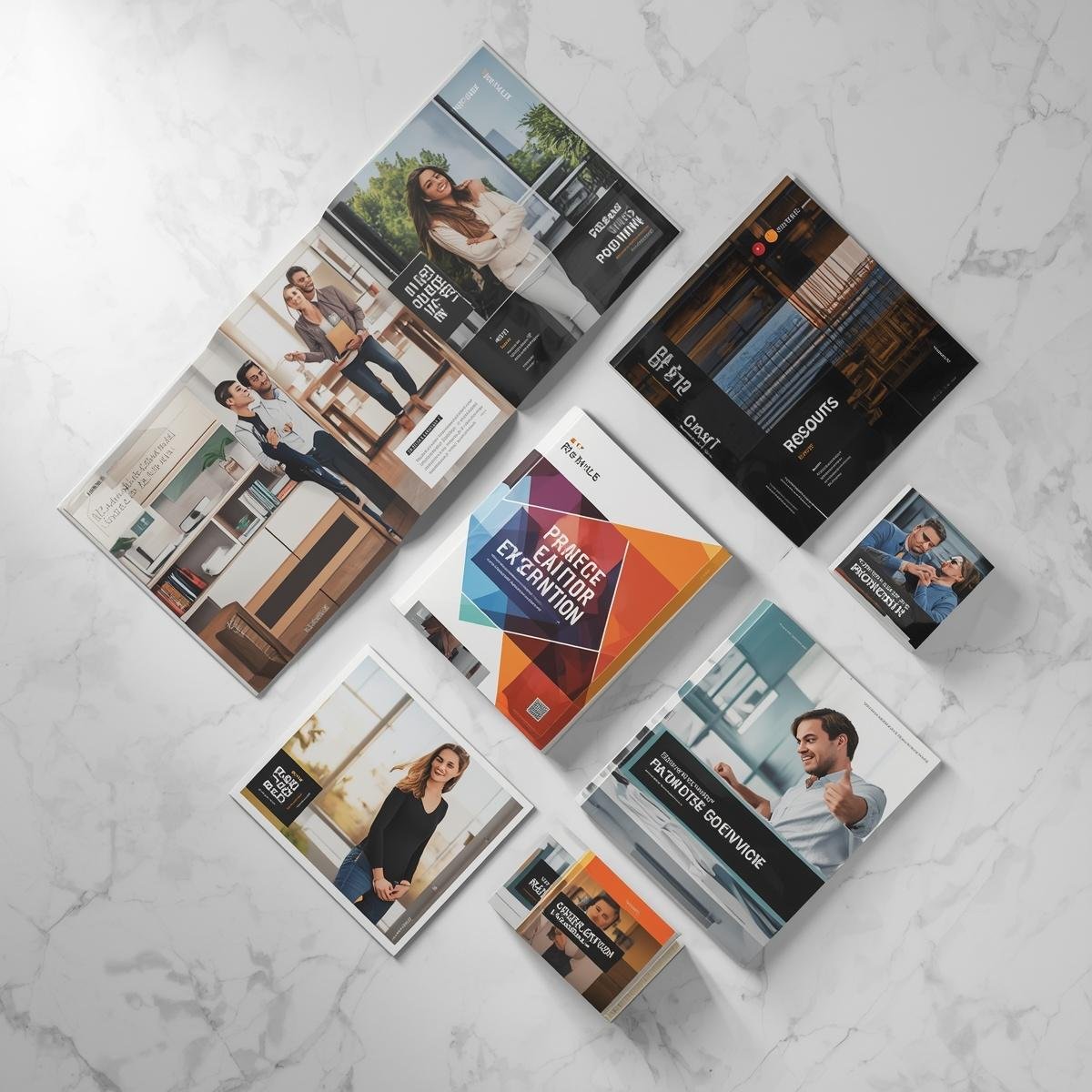 Commercial printing — brochures and flyers