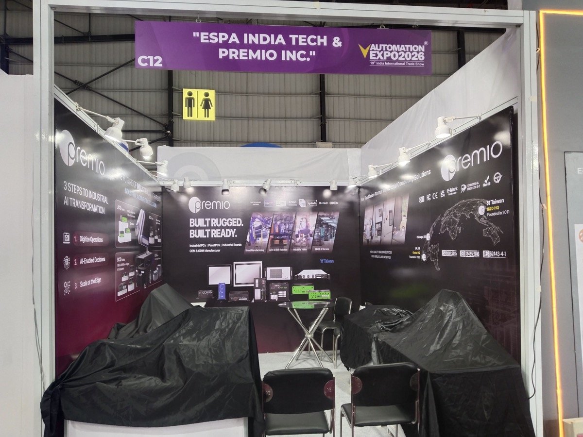 Trade show stall construction